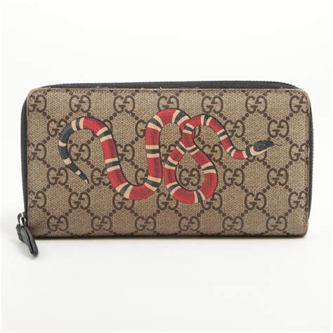 gucci gg snake belt|authentic Gucci snake wallet.